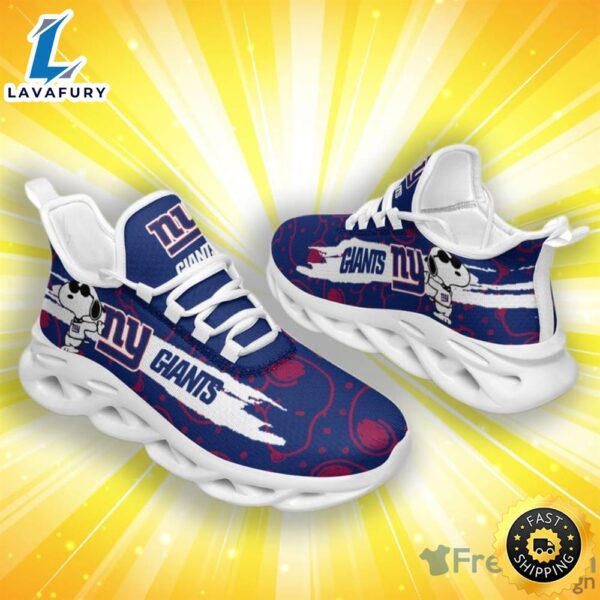 New York Giants Snoopy Exclusive Max Soul Shoes