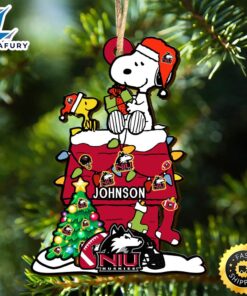 Northern Illinois Huskies Snoopy Christmas…