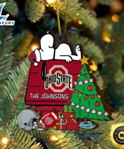 Ohio State Buckeyes Snoopy Christmas…