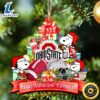 Ohio State Buckeyes Snoopy Christmas NCAA Ornament Personalized Your Family Name
