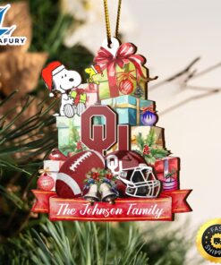 Oklahoma Sooners And Snoopy Christmas…