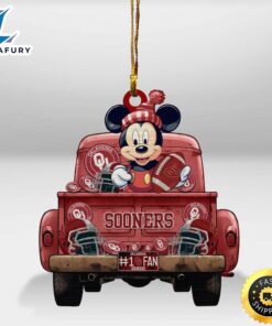 Oklahoma Sooners Mickey Mouse Christmas…