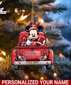 Oklahoma Sooners Mickey Mouse Ornament…