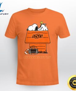 Oklahoma State Cowboys Snoopy T-shirt…