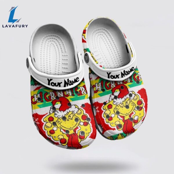Personalized Christmas The Grinch Shoes Crocs Classic Clogs