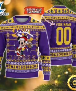 Personalized LSU Tigers Mickey Ugly…