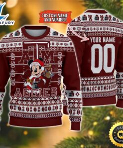Personalized Texas AM Aggies Mickey…