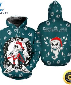 Philadelphia Eagles Christmas Jack Skellington…