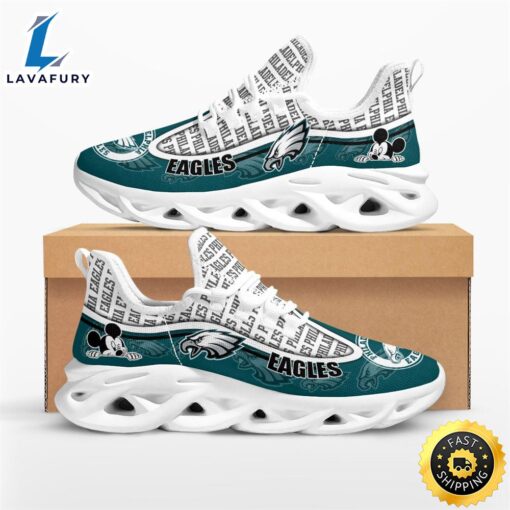 Philadelphia Eagles Mickey Mouse Max Soul Shoes