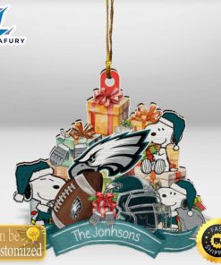 Philadelphia Eagles Snoopy Christmas Personalized…
