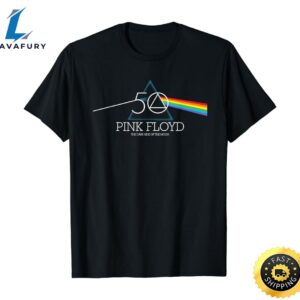 Pink Floyd The Dark Side Of The Moon 50th Anniversary Prism T-Shirt