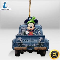 Seattle Seahawks Mickey Mouse Christmas…