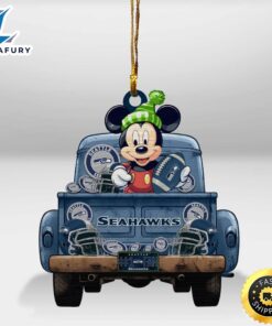 Seattle Seahawks Mickey Mouse Christmas…