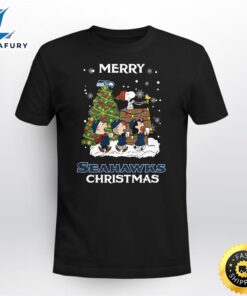 Seattle Seahawks Snoopy Family Christmas…