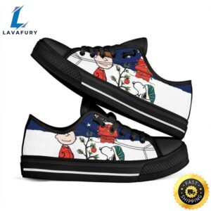 Snoopy Christmas Unisex Low Top…