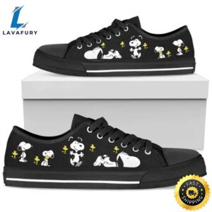 Snoopy Friendship Low Top Converse…