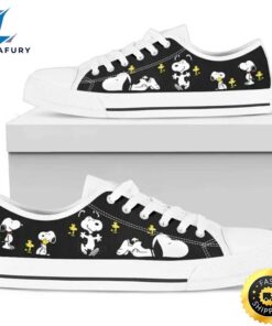 Snoopy Friendship Low Tops Shoes