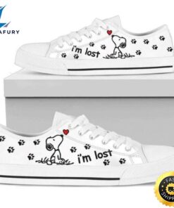 Snoopy I’m Lost Low Top…