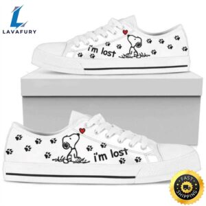 Snoopy I’m Lost Low Top…