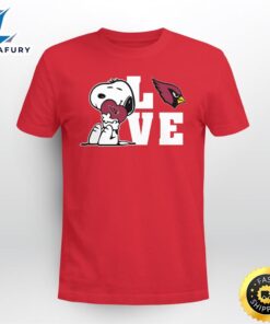 Snoopy Love My Arizona Cardinals