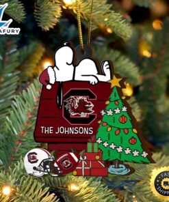 South Carolina Gamecocks Snoopy Christmas…