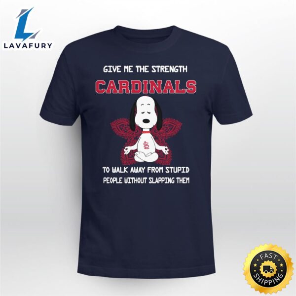 St Louis Cardinals Snoopy Yoga Give Me The Strength Limited Edition