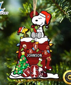 Stanford Cardinal Snoopy Christmas NCAA…