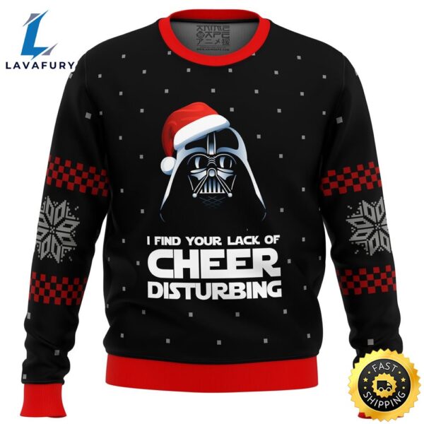 Star Wars Vader Lack of Cheer Ugly Christmas Sweater Sweater