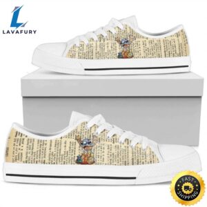 Stitch Dictionary Low Top Shoes