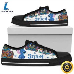 Stitch Low Top Canvas Shoes