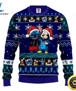 Stitch Mickey Ugly Christmas Sweater,…