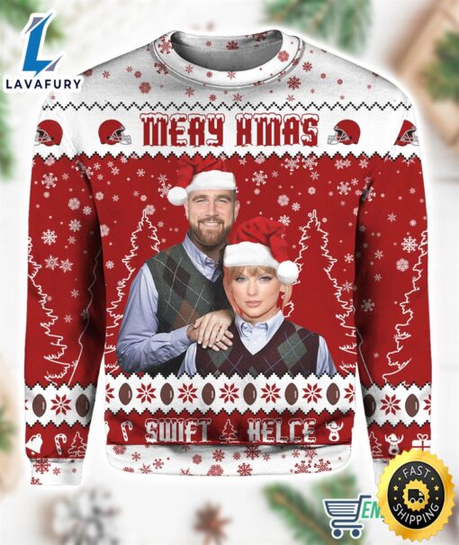 Swift Kelce Ugly Christmas Sweater