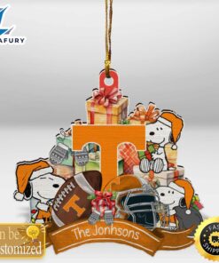 Tennessee Volunteers Snoopy Christmas Personalized…