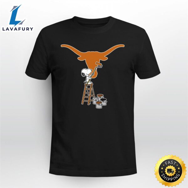 Texas Longhorns Snoopy Painting Limited Edition