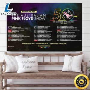 The Australian Pink Floyd 2023 Dates Canvas