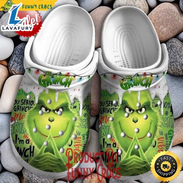 The Grinch Christmas Crocs For Adults – Discover Comfort And Style Clog Shoes With Funny Crocs