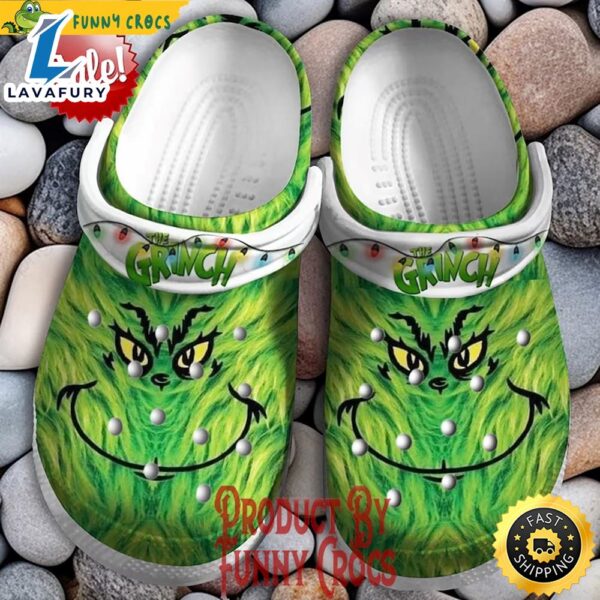 The Grinch Merry Christmas Green Crocs Shoes – Discover Comfort And Style Clog Shoes With Funny Crocs