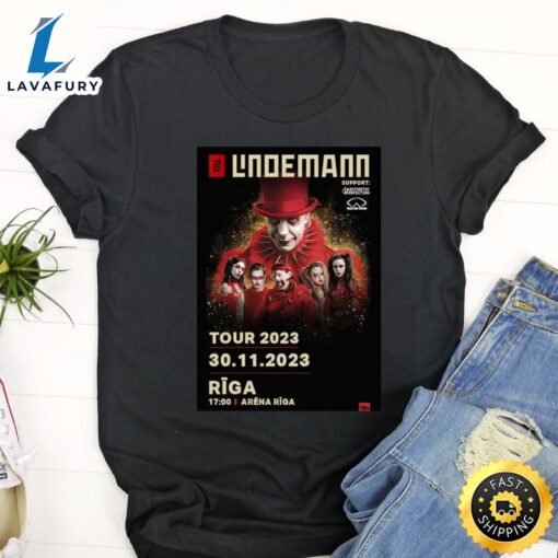 Till Lindemann World Tour 2023 Latvia unisex shirt