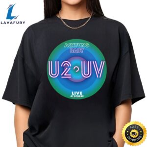 U2 Las Vegas T-Shirtu2 Ultraviolet Sphere 2023