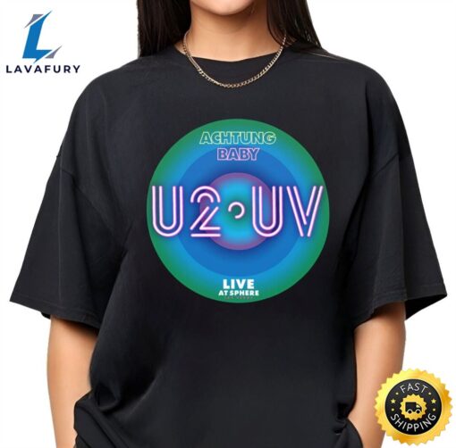 U2 Las Vegas T-Shirtu2 Ultraviolet Sphere 2023