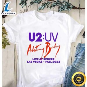 U2 Uv Achtung Baby Live At Sphere 2023 Tour Shirt