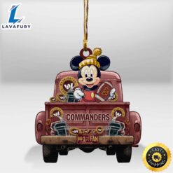 Washington Commanders Mickey Mouse Christmas…