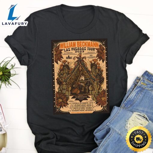 William Beckmann Live 2023 Las Posadas Tour Tshirt