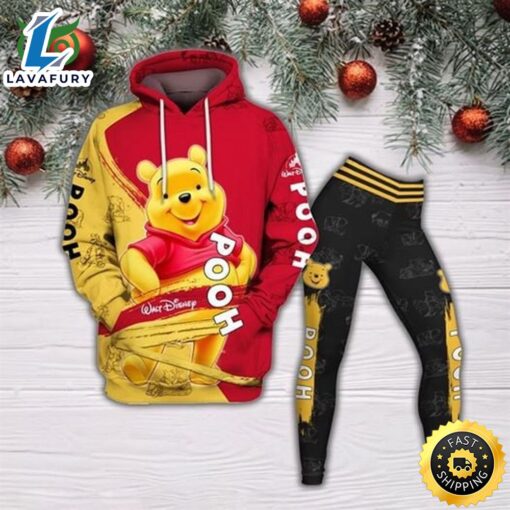 Winnie The Pooh Cute Disney Hoodie and Legging