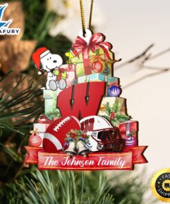 Wisconsin Badgers And Snoopy Christmas…