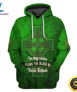 3d Irish St.Patrick Day Tshirt…