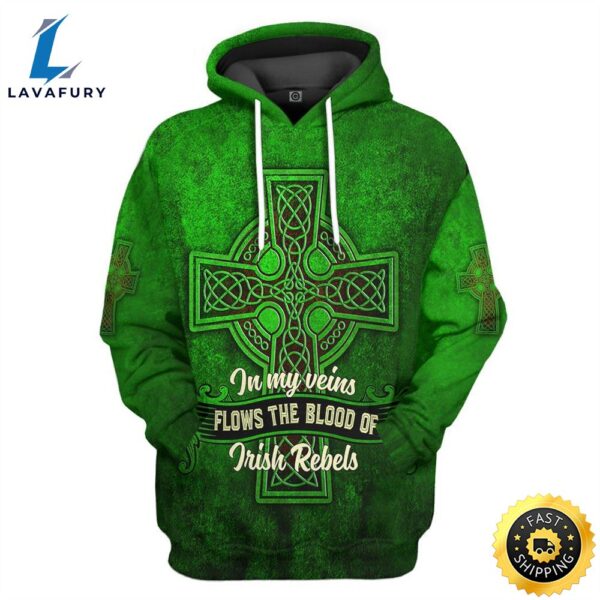 3d Irish St.Patrick Day Tshirt Hoodie Apparel