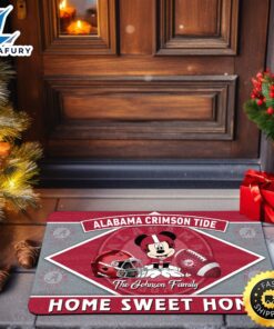Alabama Crimson Tide Doormat Custom…