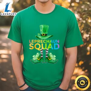 Amazing Leprechaun Squad Rainbow Lucky St Patrick’s Day Shirt