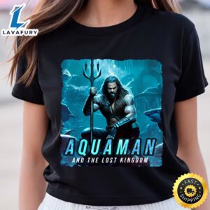 Aquaman And The Lost Kingdom Retro Action Pose T-shirt